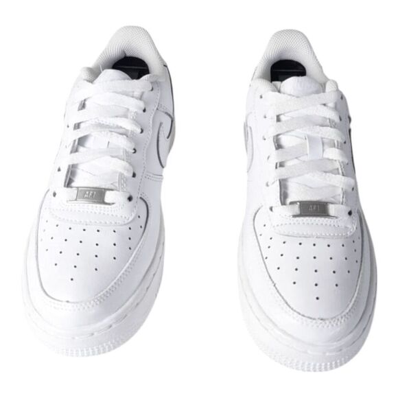 NIKE Air Force 1 Low "White" Sneakers Size 4.5Y/W6 - Picture 4 of 9